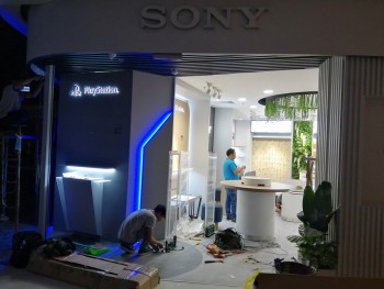 Cổng từ an ninh tại Sony auchan credentials Mall quận 7